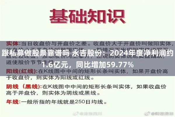 跟私募做股票靠谱吗 永吉股份：2024年度净利润约1.6亿元，同比增加59.77%