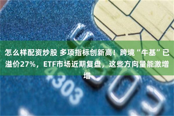 怎么样配资炒股 多项指标创新高!跨境“牛基”已溢价27%,ETF市场近期复盘,这些方向量能激增