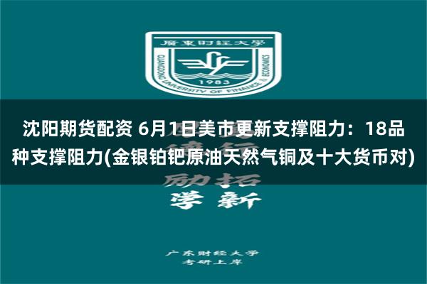 沈阳期货配资 6月1日美市更新支撑阻力：18品种支撑阻力(金银铂钯原油天然气铜及十大货币对)