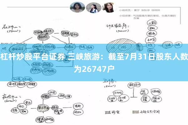 杠杆炒股平台证券 三峡旅游：截至7月31日股东人数为26747户